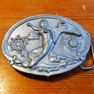 Mermaid Great American Products MERMAID 🧜‍♀️ belt buckle Anchor design